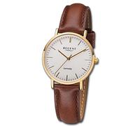 Regent Montre Femme Analogique Bracelet En Cuir Marron URF1299