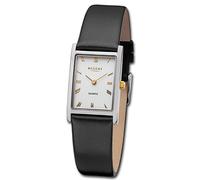 Regent Montre Femme Analogique Bracelet En Cuir Noir URF1301