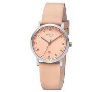 Regent Montre Femme Analogique Bracelet En Cuir Rose Clair UR2092528