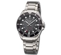Regent BA-857 Montre homme titane 20 bar étanche noir