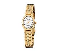 Regent Montre pour femme F394 en acier inoxydable plaqué or, Bracelet