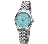 Regent Montre pour Femmes Edelstahl-Armbanduhr Analogue Bracelet en Métal Argent