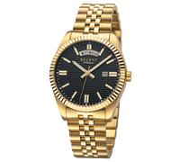 REGENT Montre Pour Homme Dorée/Noire BA-884