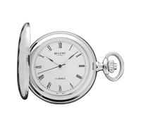 Regent P-18 Montre de poche à remontage manuel Couvercle à ressort Ø 48mm Laiton chromé