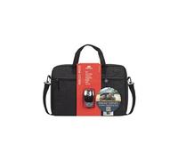Rivacase Housse pour ordinateur portable 8038 avec souris sans fil Noir