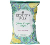 REGENT'S PARK Queen Crispy Chips au Sel de Mer 150 g - Lot de 8