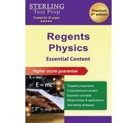 Regents Physics: Essential Content For New York Regents Physics Exam Paperback Book By Sterling Test Prep
