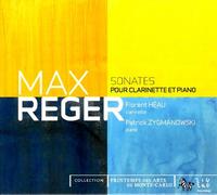Reger, M. – Sonate pour clarinette et piano n°1 & n°2 – ZIGZAG