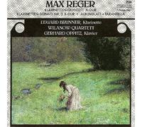 REGER,MAX - Clarinet Quintet A-Dur / Clarinet Sonata N 3 B-Dur