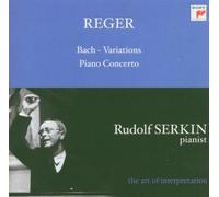 Reger - Variations sur un thème de Bach / Concerto pour piano n° 1