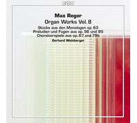 Reger / Weinberger,Gerhard - Organ Works, Vol. 8 [Super-Audio Cd] Hybrid Sacd