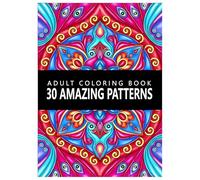 Regerly - Livre de coloriage mandalas pour adultes - 1 livre de coloriage pour adultes - Avec 30 illustrations - Livres de coloriage relaxants pour femmes - Soulage le stress et la détente