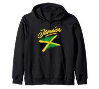 Reggae Jamaican Music Just Relax, Jamaica Graphic Designs Sweat à Capuche