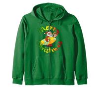 Reggae Merry Christmas Jamaican Santa Fun T-Shirt Sweat à Capuche