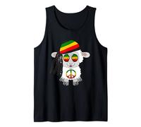Reggae Mouton Hippie Agneau Rastafari Dreads Rasta Reggae Musique Débardeur