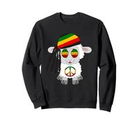 Reggae Mouton Hippie Agneau Rastafari Dreads Rasta Reggae Musique Sweatshirt