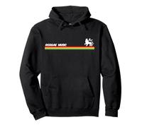 Reggae Music - Lion of Judah - Rastafari - Jamaica Sweat à Capuche