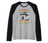 Reggae Rastafari Love Rasta Reggae Racines Jamaïque Manche Raglan