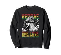Reggae Rastafari Love Rasta Reggae Racines Jamaïque Sweatshirt