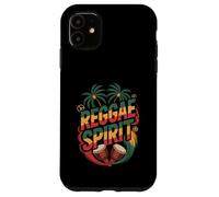 Reggae Spirit Caribbean Rasta Roots Batteries Vibes Coque pour iPhone 11