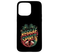 Reggae Spirit Caribbean Rasta Roots Batteries Vibes Coque pour iPhone 15 Pro Max
