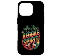 Reggae Spirit Caribbean Rasta Roots Batteries Vibes Coque pour iPhone 16 Pro