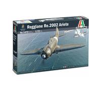 REGGIANE Re.2002 ARIETE Italian Fighter (4 Décos) - ITALERI 1/72 PLASTIC KIT