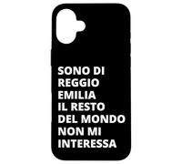 Reggio Emilia Città Simpatica Uomo Donna Bambino Souvenir Coque pour iPhone 16 Plus