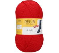 Regia Schachenmayr 4-Fils Uni, 100G hochrot Fils À Tricoter