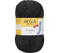 Regia Schachenmayr 4-Fils Uni, 50G Anthrazit Meliert Fils À Tricoter