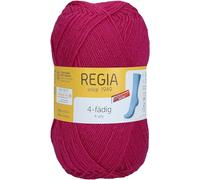 Regia Schachenmayr Fil à tricoter 4 brins, uni, 100 g, fuchsia