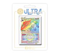 Regidrago VSTAR 201/195 Arc en Ciel Secrète - Ultraboost X Epée et Bouclier 12 Tempête Argentée - Coffret de 10 Cartes Pokémon Françaises