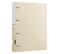 Regilable Project Binder - A4 Organisateur Display, Faux Leather Book | Extension du dossier d'index Rainbow, stockage multiple pour les rapports de financement, transporteur de portefeuille pour les
