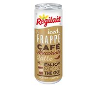 Régilait Café au Lait Frappé en Canette 250 ml (Lot de 6)