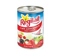 Régilait Lait Concentré Non Sucré Boîte Entier 410 g