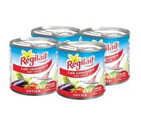 RÉGILAIT - Lait Concentré Non Sucré Entier 680G - Lot De 4 - Vendu Par Lot
