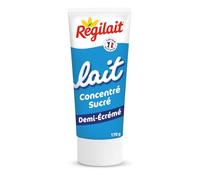 REGILAIT - Lait Concentré Sucré Demi-Écrémé, Texture Onctueuse et Goût Doux (Tube 170g) - lot de 4 - Vendu par Lot