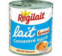 Régilait Lait concentré sucré écrémé – Boîte 397 g (Lot de 6)