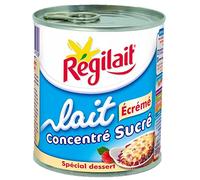 RÉGILAIT - Lait Concentré Sucré Écrémé 397G - Lot De 4 - Vendu Par Lot