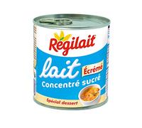Régilait Lait Concentré Sucré Écrémé Boîte 397 g - Lot de 6