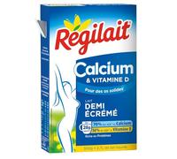 REGILAIT - Lait en Poudre Demi-Écrémé Riche en Calcium, Texture Onctueuse et Pratique (Boîte 300g) - lot de 3 - Vendu par Lot