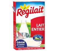 REGILAIT - Lait en Poudre Entier, Texture Onctueuse et Saveur Riche, Boîte Pratique 300g - Le lot de 4