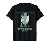 Régime à faible teneur en carbone et empreinte écologique T-Shirt