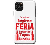 Régime Feria Sangria, Tapas, Bandas Apéro Sud-Ouest Bayonne Coque pour iPhone 11 Pro Max