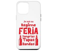 Régime Feria Sangria, Tapas, Bandas Apéro Sud-Ouest Bayonne Coque pour iPhone 12 Pro Max