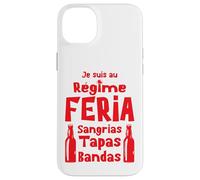 Régime Feria Sangria, Tapas, Bandas Apéro Sud-Ouest Bayonne Coque pour iPhone 14 Plus