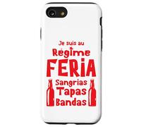 Régime Feria Sangria, Tapas, Bandas Apéro Sud-Ouest Bayonne Coque pour iPhone SE (2020) / 7/8
