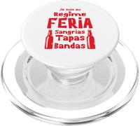 Régime Feria Sangria, Tapas, Bandas Apéro Sud-Ouest Bayonne PopSockets PopGrip pour MagSafe