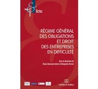 Régime général des obligations et droit des entreprises en difficulté Benjamin Ferrari (Auteur), Diane Boustani (Auteur)