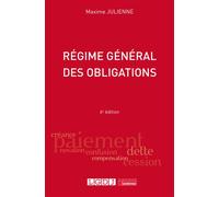 Régime général des obligations - Maxime Julienne - Lgdj - broché - Etude